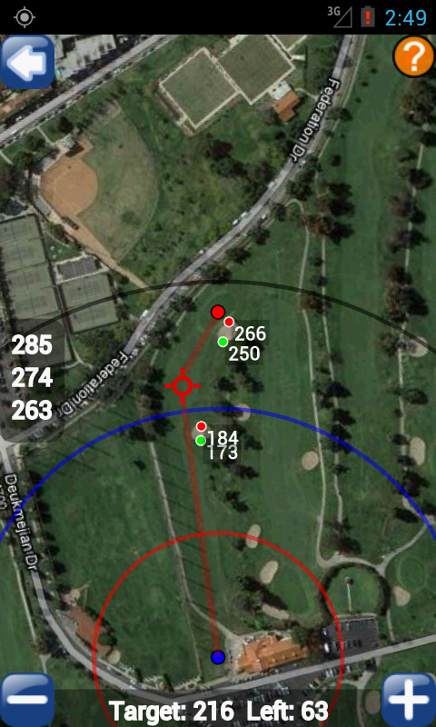 Hole Map with point